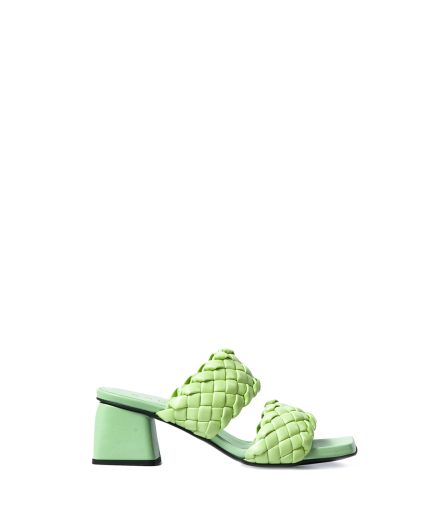 Bruglia Milano sandalo donna verde