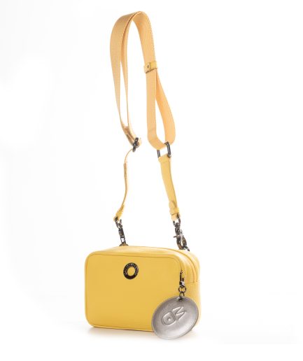 MandarinaDuck camera bag giallo